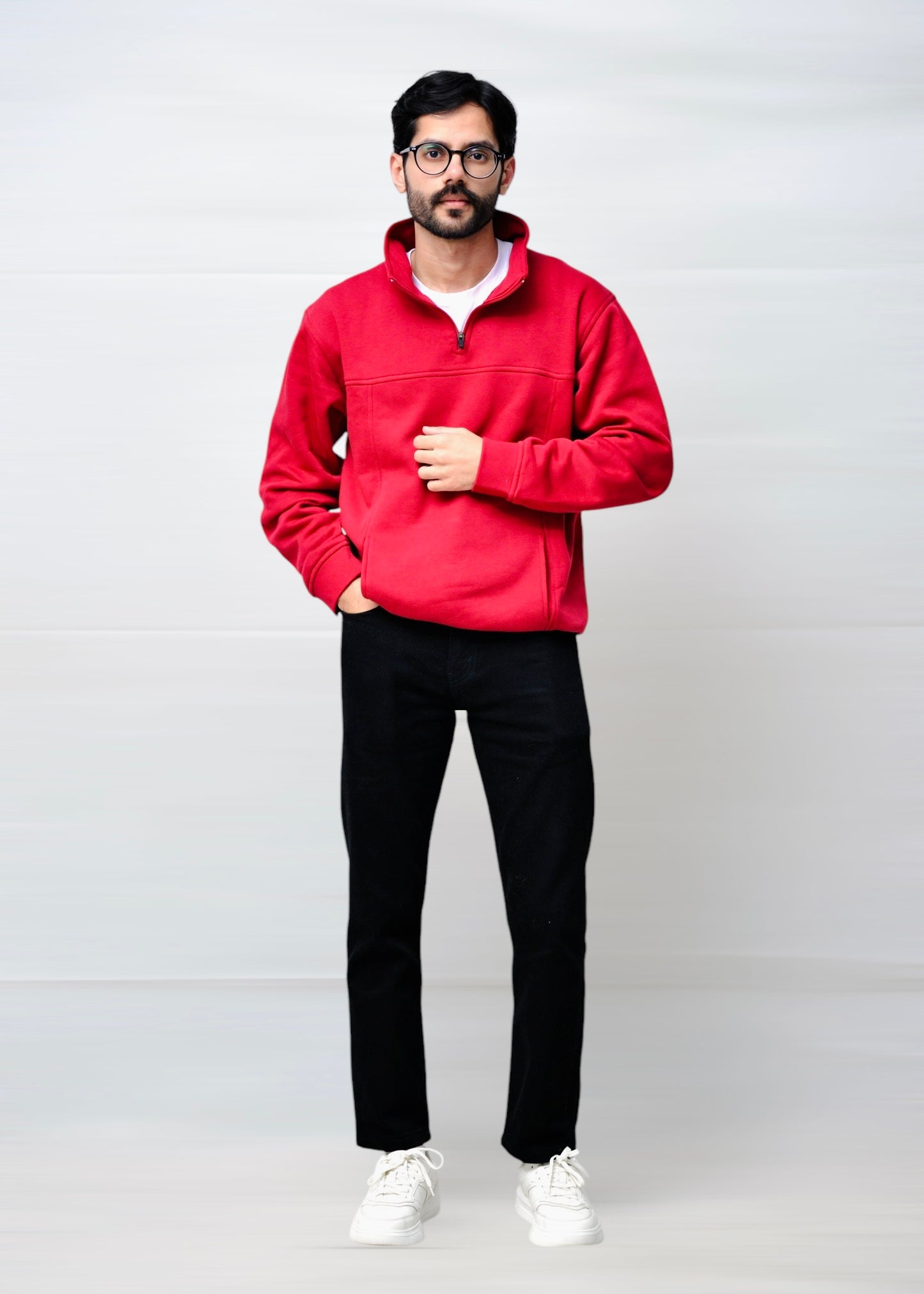 Quarter Zip (Maroon)