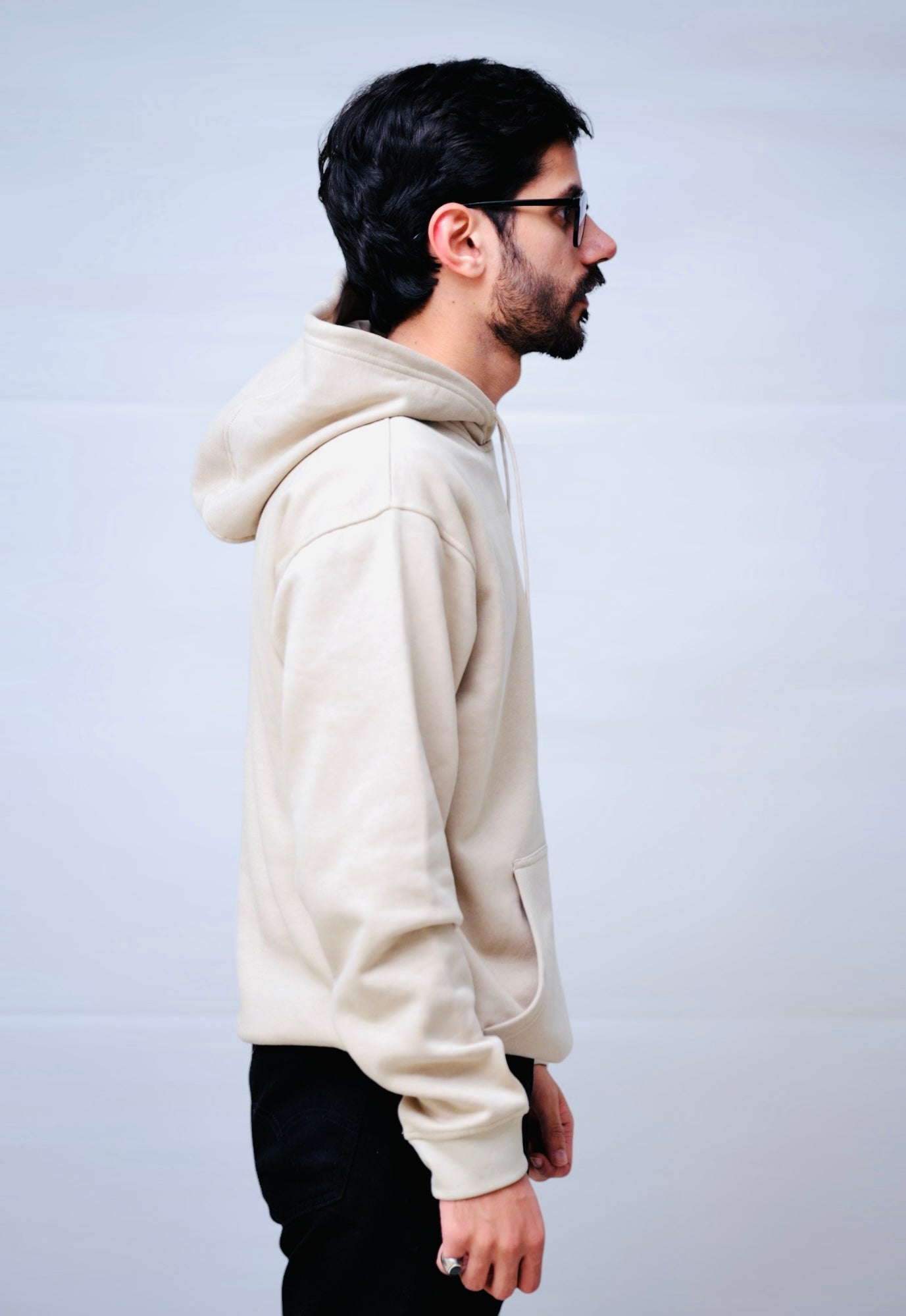 London Hoodie (Beige)