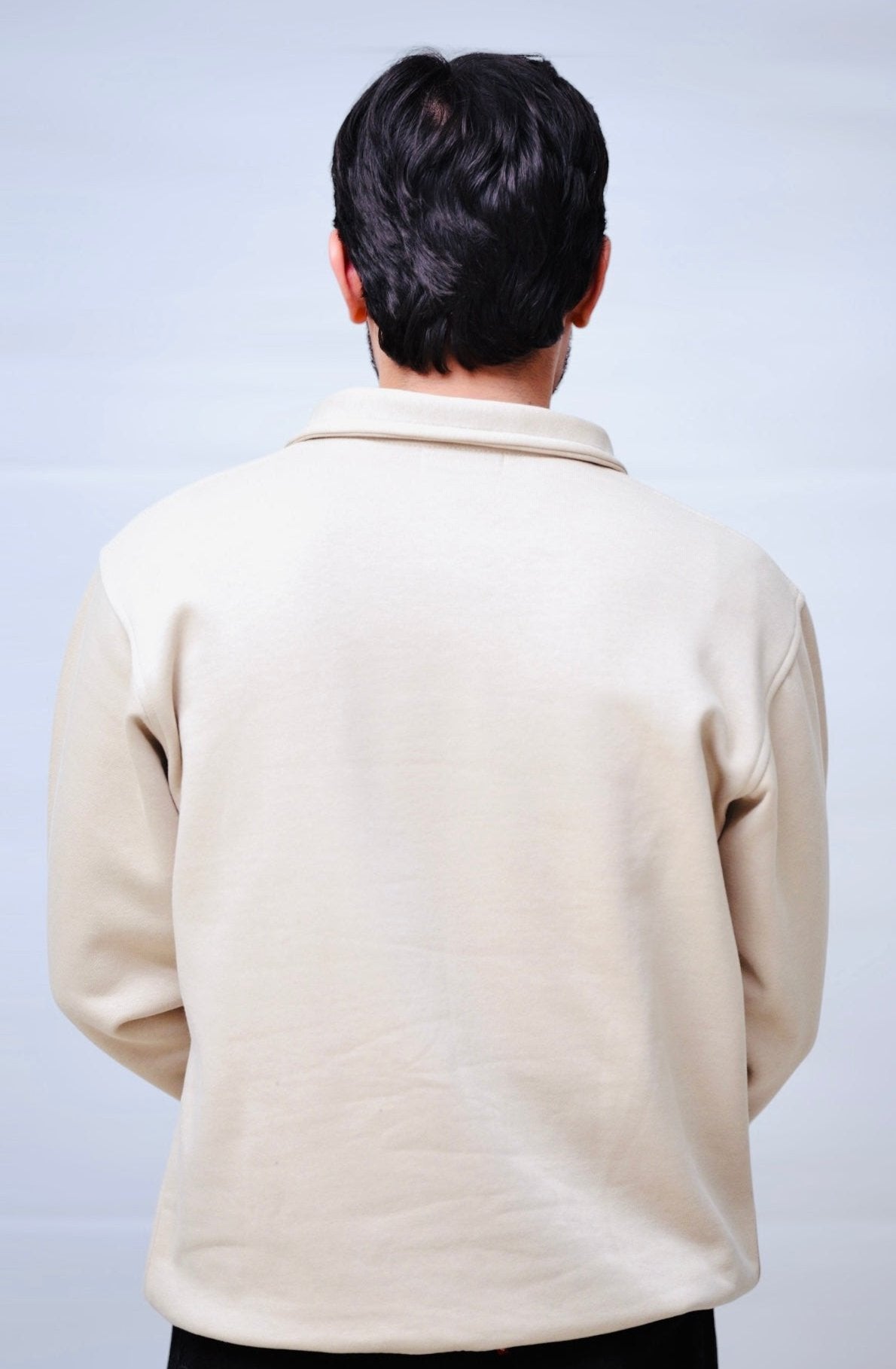 Quarter Zip (Beige)