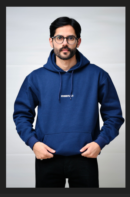 Essentials Hoodie (Navy)